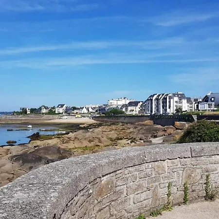 Appartement Vue Mer, Plage Et Centre Ville A Pied Concarneau Exterior photo